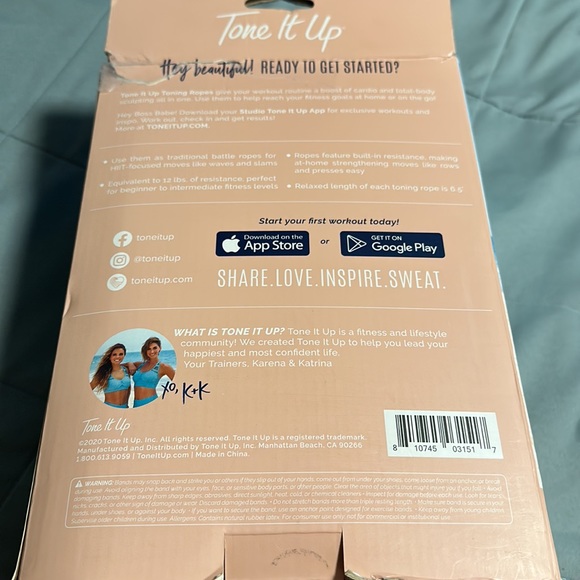 Tone It Up Toning Ropes - Picture 2 of 3